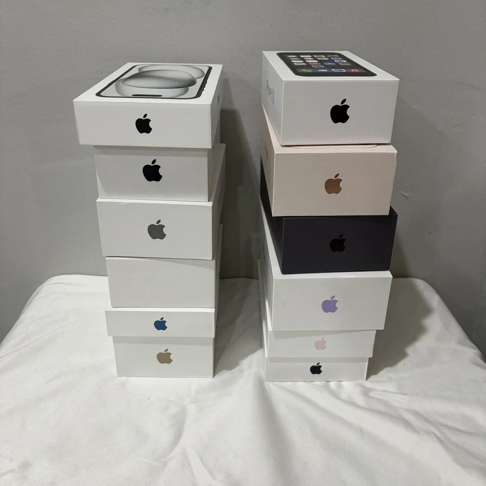 Lot Of 12 iPhone Empty Boxes Mixed No Accessories 5s 8 11 14 15‎ 6s 6 13